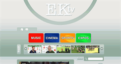 Desktop Screenshot of e-k.tv