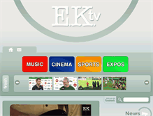 Tablet Screenshot of e-k.tv